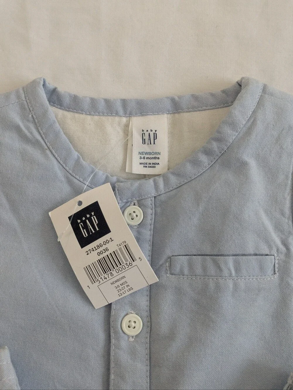 Baby Gap 3 Piece Clothing Set